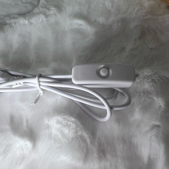 Clear Quartz Circle Rough Gemstone Lamp Cold Color Light - Picture 5 of 5